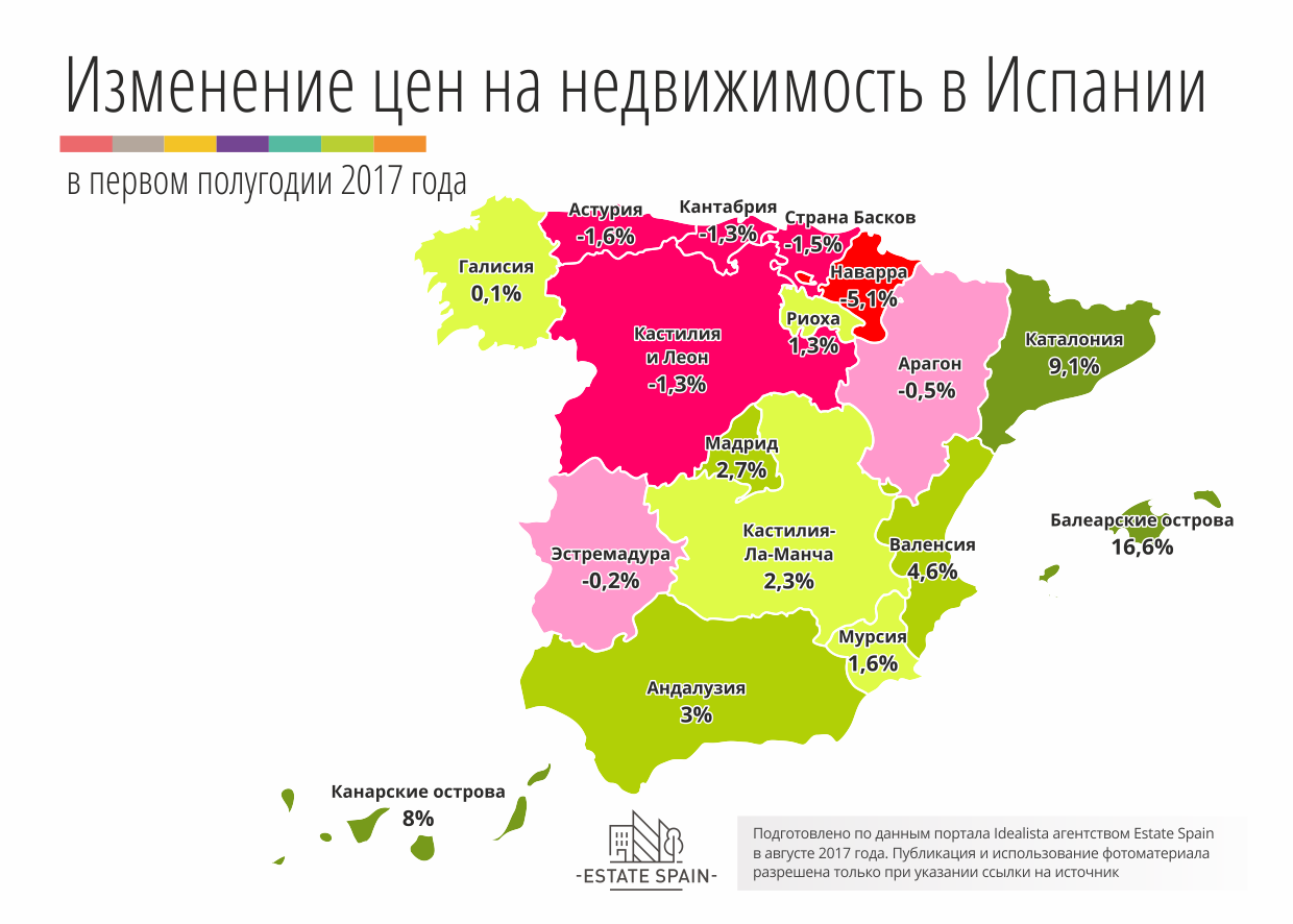 Недвижимость в испании на карте купить недвижимость на самуи