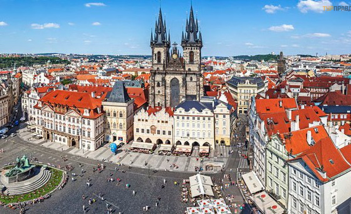 Чехию посетило на 10% больше туристов