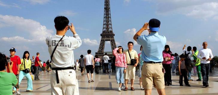 В 2017 году Францию посетило 89 миллионов туристов