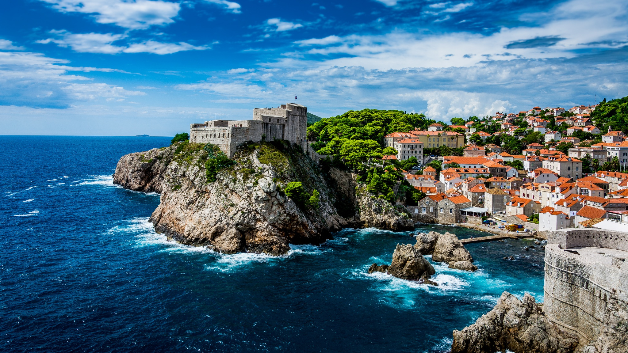 В 2017 году Хорватию посетило в четыре раза больше туристов, чем население страны