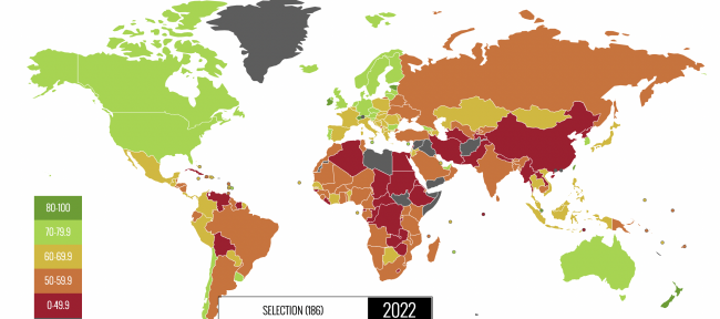 ТОП-10 самых экономически свободных стран мира в 2022 году
