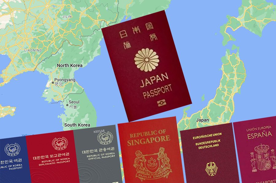 Самые привлекательные паспорта мира. Лидируют Япония, Сингапур и Южная Корея