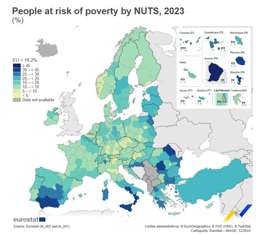 EU Poverty Map