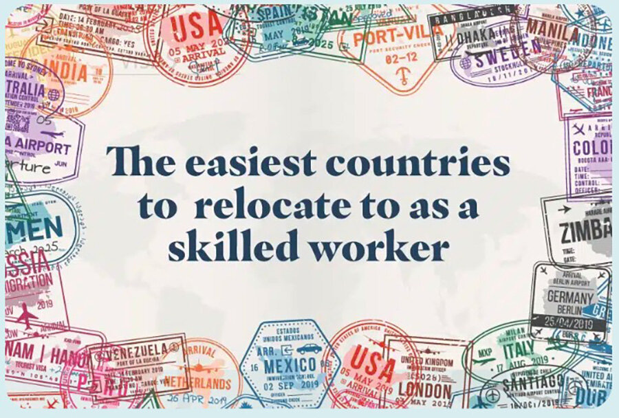 Where It's Easiest to Get a Work Visa: Global Rankings for 2025