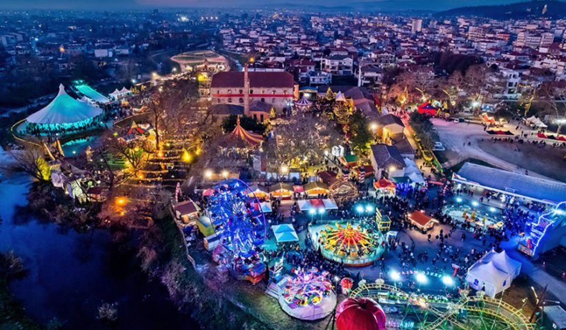 Рождественский парк The Mill of the Elves в Греции: сказка Неверленда в Трикале