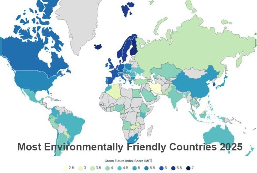 Самые чистые страны Европы в 2025 году: рейтинг экологической устойчивости