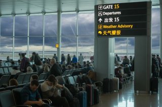 Непогода парализовала авиасообщение Китая