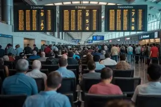 Сбои рейсов в аэропортах США 19 февраля