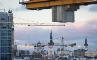 Строительный сектор Эстонии сокращается четвертый год подряд