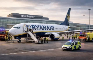 Ryanair вернул рейс в Манчестер