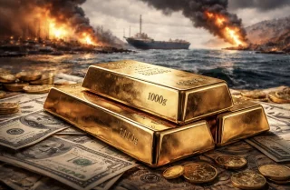 Золото стабилизировалось на фоне войны с Ираном