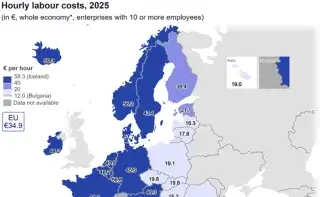 Сколько платят за работу в Европе: лидеры и аутсайдеры рынка