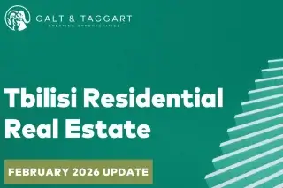 Рынок недвижимости Тбилиси в феврале 2026 года: рост цен и сделок с жильем