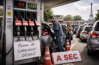 Во Франции ажиотаж опустошает АЗС