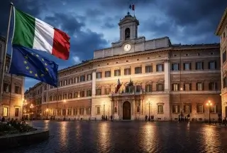 Италия вновь вышла за лимит дефицита