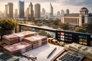 Резервы Индонезии снижаются из-за защиты рупии