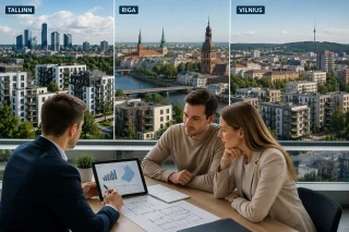 Baltic Mortgages Split by Region