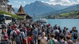 Туристический рост сосредоточился в центрах Швейцарии