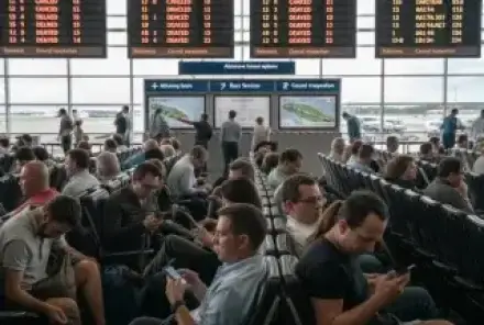 Коллапс авиасообщения на Ближнем Востоке