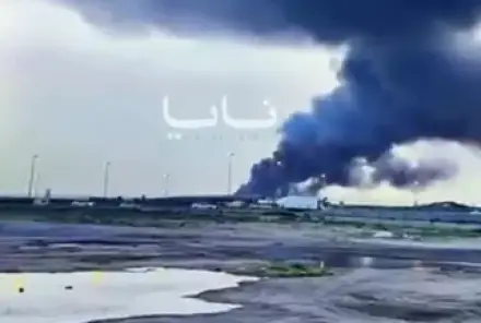 Kuwait’s Largest Port Catches Fire After Iranian Drone Attack