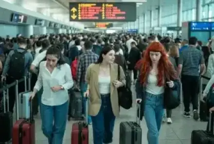 Сотни задержек рейсов парализовали аэропорты Европы