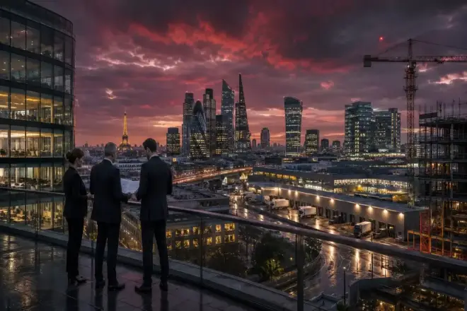 Европа замедляет сделки с недвижимостью