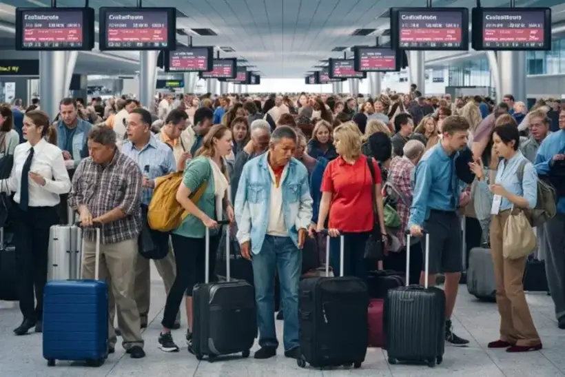 Задержки и отмены рейсов в аэропорту Бостон Логан: 145 сбоев за день