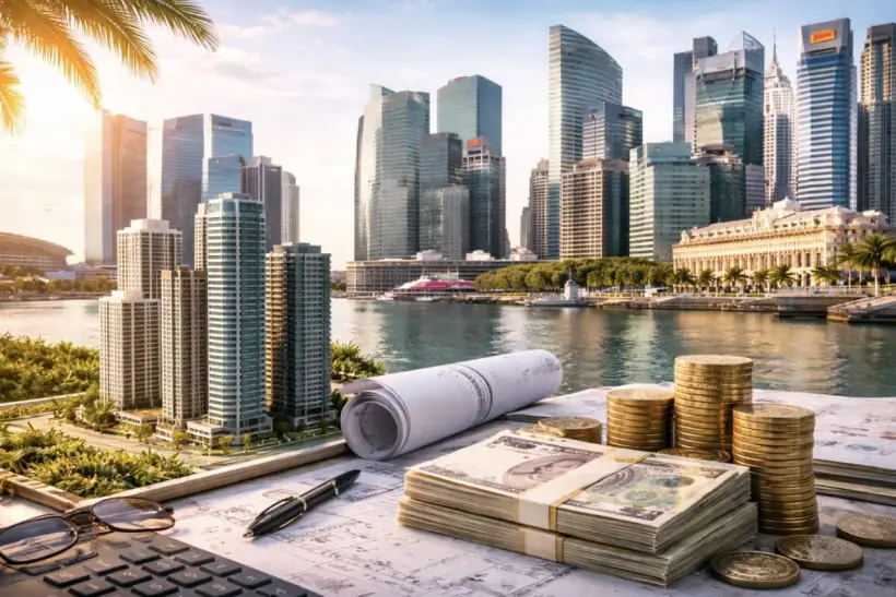 Инвестиции в недвижимость Сингапура достигли максимума за восемь лет