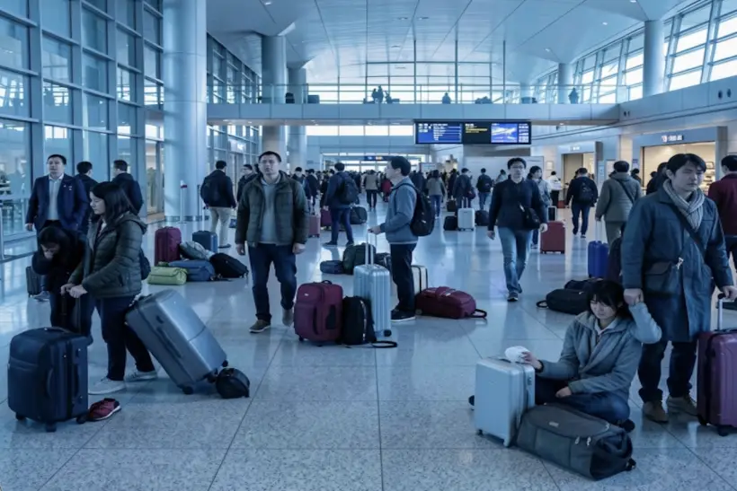 Япония столкнулась с масштабным авиационным сбоем