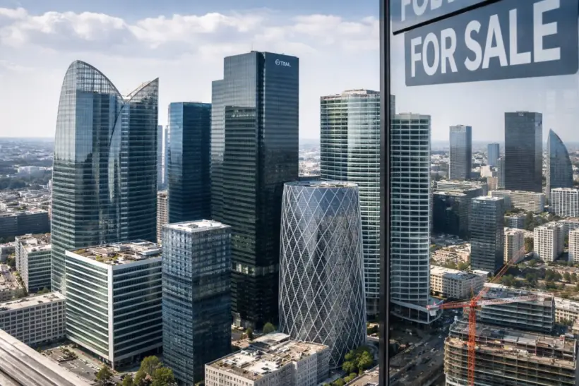Paris Office Towers Head to Market at Cut Prices