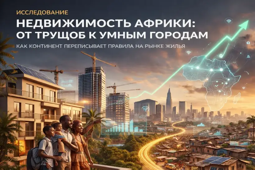 Исследование «Недвижимость Африки: от трущоб к умным городам» - как континент переписывает правила на рынке жилья