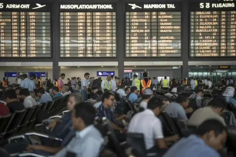 Airlines Reroute Flights Around the Middle East