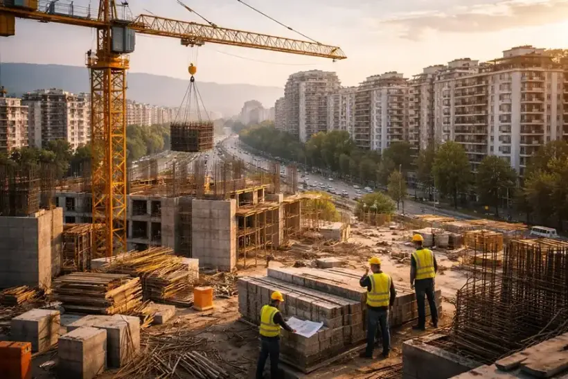 Болгария ожидает более медленный рост стройки