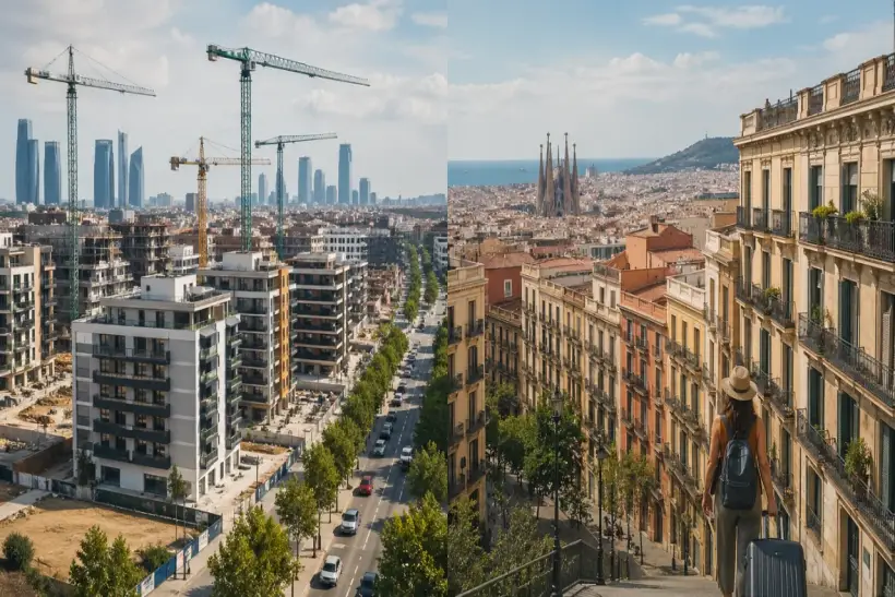 Мадрид и Барселона расходятся в жилищной политике