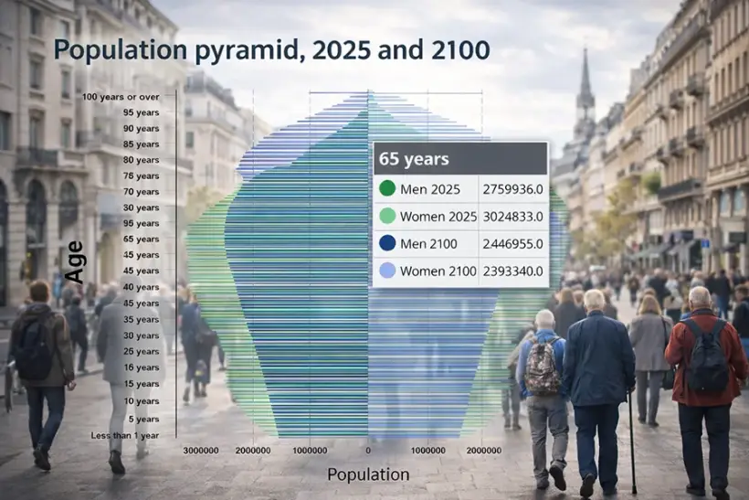 EU population to shrink by 50 million: over 30% of residents will be aged 65+