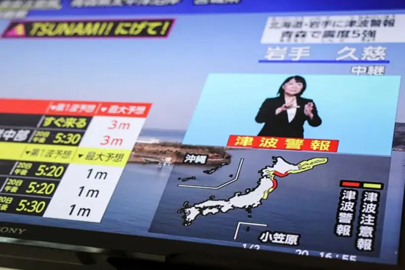 Powerful Earthquake Near Japan: Tsunami Warning Issued