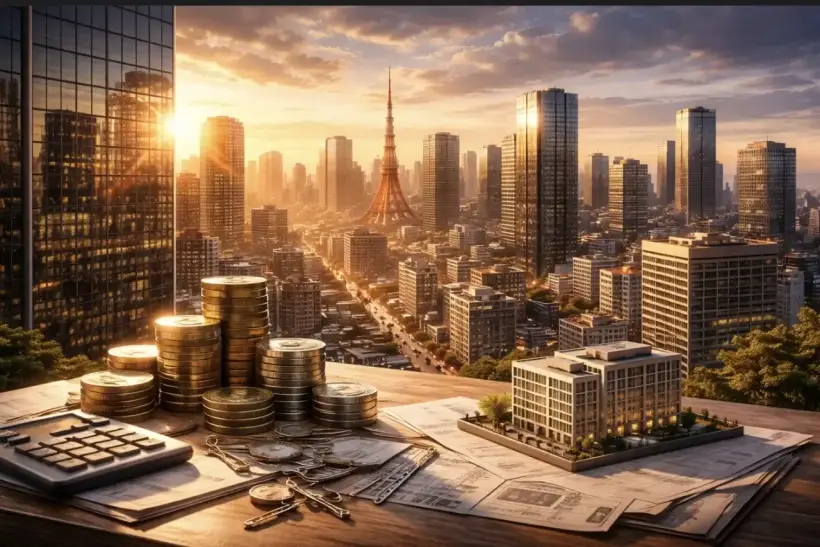 Япония удержала рекорд инвестиций в недвижимость