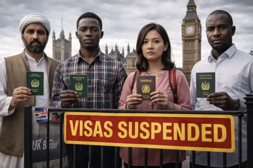 UK imposes visa brake on four countries